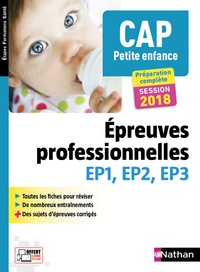Louisa Rebih-Jouhet - CAP Petite enfance, préparation complète - Epreuves professionnelles EP1, EP2, EP3.