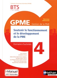 Madeleine Doussy - Domaine d'activités 4 Soutenir le fonctionnement et le développement de la PME BTS GPME 1re & 2e années.