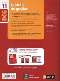 Contrôle de gestion DCG 11. Manuel & applications 5e édition