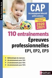 Louisa Rebih - CAP Accompagnant éducatif petite enfance - 110 entrainements. Epreuves professionnelles EP1, EP2, EP3.