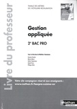 Mathieu Simonneau - Gestion appliquée 2de Bac Pro famille des métiers de l'hôtellerie-restauration - Livre du professeur.
