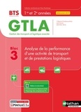 Sandrine Canler et Jean-Pierre Cluniat - Analyse de la performance d'une activité de transport et de prestations logistiques Bloc 3 BTS GTLA 1re et 2e années.