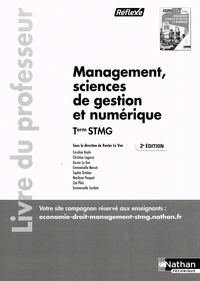 Xavier Le Ven - Management, sciences de gestion et numérique Tle STMG - Livre du professeur.