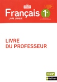 Claire Beilin-Bourgeois et Florence Renner - Français 1re Horizons pluriels - Livre du professeur.
