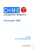 H Sliwa et Adolphe Tomasino - Chimie Terminale S. Livre Du Professeur, Enseignement Obligatoire, Programme 1995.
