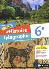 Céline Dhers et Caroline Normand - Mon cahier bi-média d'Histoire-Géographie 6e.