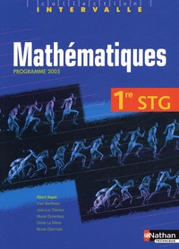 Albert Hugon et Jean-Luc Dianoux - Mathématiques 1e STG.