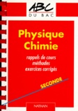 J-P Lecoq et Adolphe Tomasino - Physique-Chimie 2nde. Programme 1993.