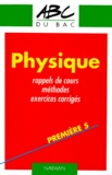 Loïc Le Pennec et Adolphe Tomasino - Physique 1ere S. Rappels De Cours, Methodes, Exercices Corriges.