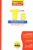 F Masset - Physique-Chimie Terminale S - Programme 2002.