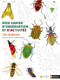 François Lasserre et Isabelle Simler - Mon cahier d'observation et d'activités - Les insectes.