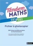 Christophe Gilger et Catherine Grosjean - Maths CE1 et CE2 Tandem - Fichier à photocopier.