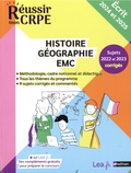 Séverine Fix-Lemaire et Léo Lecardonnel - Histoire Géographie EMC - Ecrit 2024 et 2025.