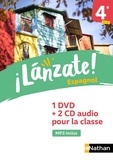 Edouard Clémente et Laurent Vernauzou - Espagnol 4e A1>A2 ¡Lanzate!. 1 DVD + 2 CD audio