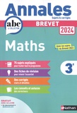 Carole Feugère - Mathématiques 3e Annales - Sujet et corrigés.