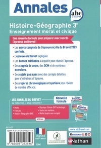 Histoire Géographie EMC 3e  Edition 2024