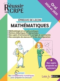 Daniel Motteau et Claude Jegaden - Mathématiques, Epreuve de leçon.