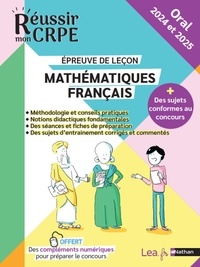 Daniel Motteau et Claude Jegaden - Mathématiques, Français - Epreuve de leçon.
