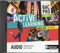 Marie-Line Périllat-Mercerot - Anglais Bac Pro A2>B1+ Active Learning - Matériel collectif pour la classe. 1 CD audio