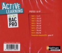 Anglais Bac Pro A2>B1+ Active Learning. Matériel collectif pour la classe  Edition 2019 -  1 CD audio