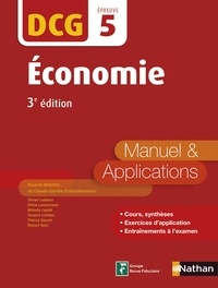  Collectif et Claude-Danièle Echaudemaison - Economie - DCG 5 - Manuel et applications - Format : ePub 2.