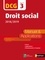 Anne Le Nouvel et Claudia Martin Laviolette - Droit social DCG 3 - Manuel & applications.