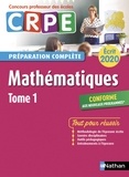 Marie-Claire Auffray et Anne Baudriller - CONCOURS PROF  : Mathématiques - Tome 1 - Ecrit 2020 - Préparation complète - CRPE - Format : ePub 3.