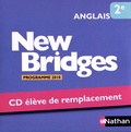  Nathan - Anglais 2e New Bridges - Elève de remplacement, Programme 2010. 1 CD audio