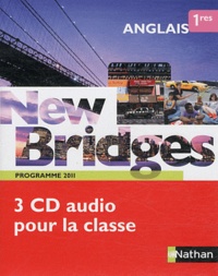  Nathan - Anglais 1e New Bridges - Programme 2011. 3 CD audio