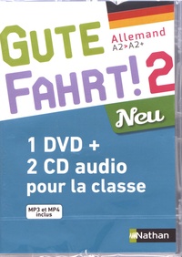 Jean-Pierre Bernardy - Allemand A2>A2+ Gute Fahrt! 2 Neu. 1 DVD + 2 CD audio