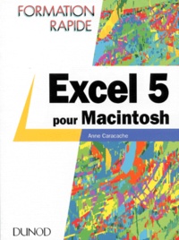 Anne Caracache - Excel 5 Pour Macintosh. Edition 1995.
