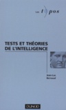 Jean-Luc Bernaud - Tests Et Theories De L'Intelligence.