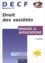 Alain Héraud et France Guiramand - Decf N°1 Droit Des Societes. Manuels Et Applications, 8eme Edition.