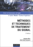 Jacques Max et Jean-Louis Lacoume - Méthodes et techniques de traitement du signal 2e cycle écoles d'ingénieurs.