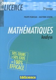 Philippe Pilibossian et Jean-Pierre Lecoutre - Mathématiques - Analyse 50% cours + 50% exos.