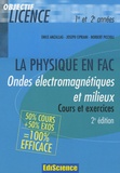 Emile Amzallag et Joseph Cipriani - Ondes électromagnétiques et Milieux 1e et 2e années - Cours et exercices corrigés.