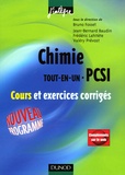 Bruno Fosset et Jean-Bernard Baudin - Chimie Tout-en-un 1ère année PCSI - Cours et exercices corrigés.