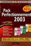  Dunod - Pack Perfectionnement 2003 - 3 volumes.