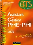 Florence Fernandez et Paula Mendes - Assistant de gestion PME-PMI - Edition 2006.