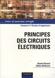 Daniel Dixneuf et Fabien Bellouvet - Principes des circuits électriques.