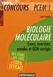 Simon Beaumont - Biologie moléculaire PCEM1 - Cours, exercices, annales et QCM corrigés.