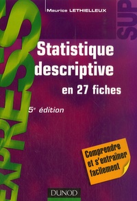 Maurice Lethielleux - Statistique descriptive.