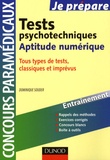 Dominique Souder - Tests psychotechniques - Aptitude numérique.