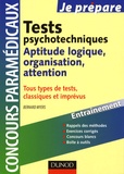 Bernard Myers - Tests psychotechniques - Aptitude logique, organisation, attention.