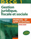 Jean-Michel Do Carmo Silva - DSCG 1 Gestion juridique, fiscale et sociale.