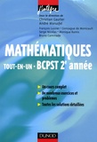 Christian Gautier et André Warusfel - Mathématiques tout-en-un BCPST 2e année - Cours et exercices corrigés.