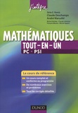Claude Deschamps et André Warusfel - Mathématiques Tout-en-un PC-PSI.