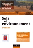 Michel-Claude Girard et Christian Walter - Sols et environnement.