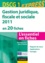 Hervé Jahier et Véronique Roy - DSCG 1 : Gestion juridique, fiscale et sociale 2011 en 20 fiches.