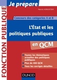 Patrick Horusitzky - L'Etat et les politiques publiques en QCM - Concours des catégories A et B.